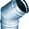 Home Improvement DuraVent | M&G Duravent 3Pvl-E45R Duravent Elbow Insulated 3 Inch Double Wall 45 Deg. Steel