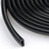 Home Improvement Tondiamo | Rubber U Channel Edge Trim, Door Edge Seal Strip, Rubber Edge Trim, Fits Edge Up To 0.08 Inch (2Mm) U Shape Weather Stripping (Black, 10 Feet)