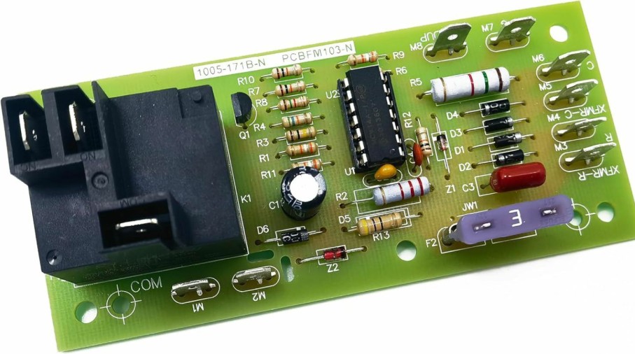 Home Improvement ROBOA | Upgraded Furnace Fan Control Circuit Board,Replacement For Goodman Pcbfm103S ,Fan Blower Control Board Time Delay