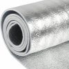 Home Improvement MOTUKA | Motuka 40\"X 80\" 118Mil Single Reflective Foil Insulation Foam Thermal Panel Foam Core Heat Radiant Barrier 21.53 Sqft Aluminum Foil Finsh White Foam Heat Shield Material