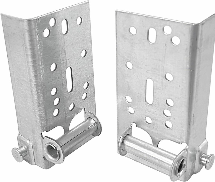 Home Improvement Wulankd | 2 Pack Garage Door Bottom Lifting Brackets Without Fasteners And 7/16-Inch Stem, Residential Bottom Roller Brackets For Garage Door Fixture