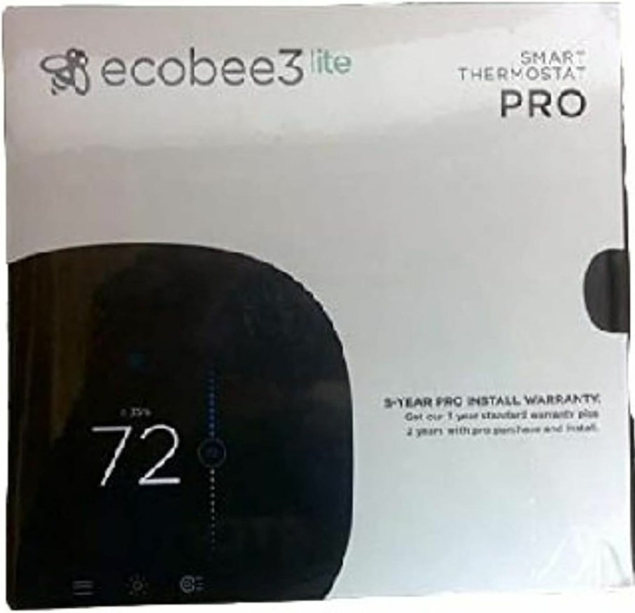 Home Improvement ecobee | Ecobee Eb-State3Ltp-02 Thermostat, Black