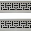 Home Improvement Hartford Ventilation | Hartford Ventilation Floor Register 2" X 10" - Decor Vent Cover For Home - Heavy Duty Metal Design With Scratch Resistant Finish - Smooth Glide Damper (1, Brushed Nickel)