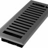 Home Improvement Imperial | Imperial Rg3439 Montezuma Decorative Floor Register, 4 X 10-Inch, Black Iron, 5 Count