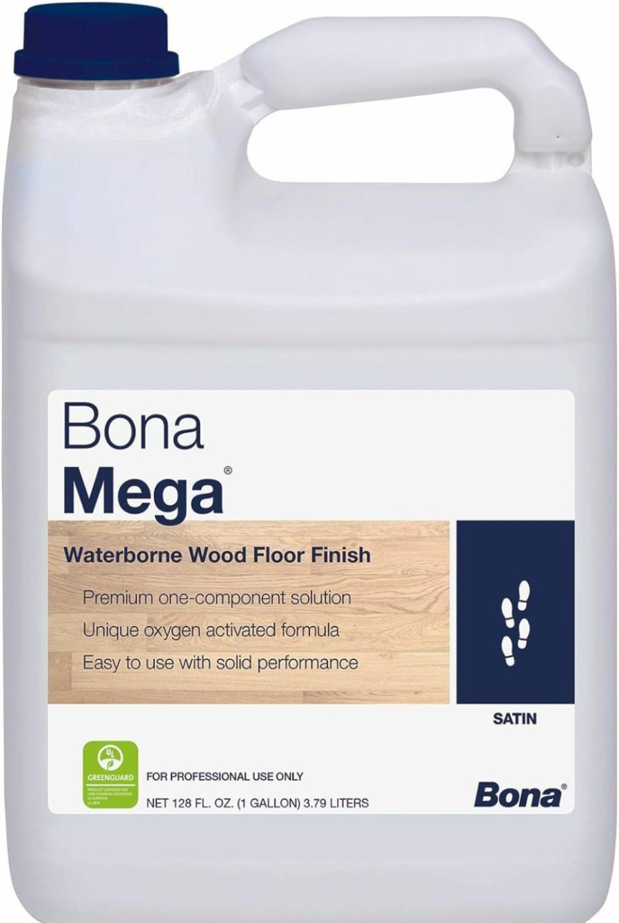 Home Improvement Bona | Bona Mega Wood Floor Finish Satin 1 Gallon