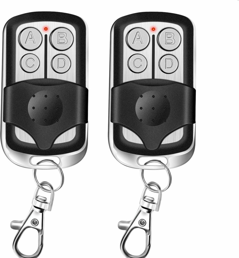 Home Improvement ASONPAO | Asonpao G3T-R G3T-Bx G1T-Bx O3T-A O3T-Bx Intellicode/Codedodger 315Mhz/390Mhz Mini Keychain Remote For Genie &Overhead Door Garage Door Openers (2Pack)