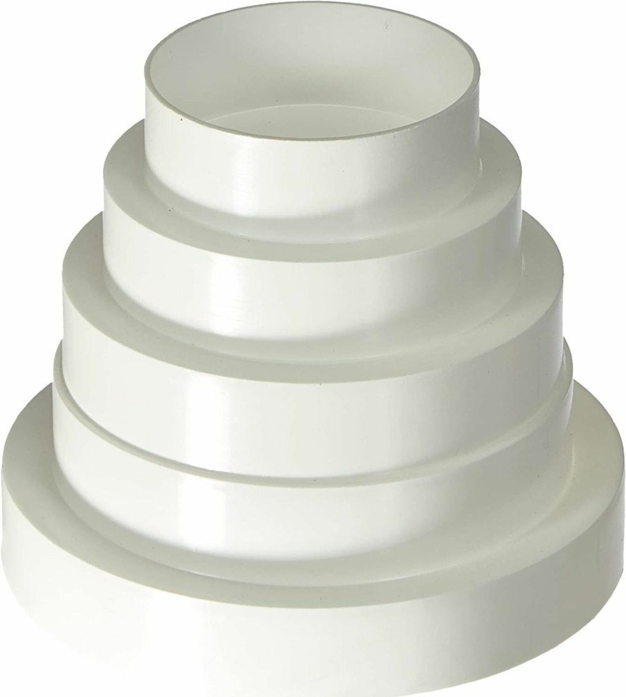 Home Improvement EUROPLAST | 3 4 5 6 Inch Duct Inline Reducer Increaser Connector To Vent Adapter