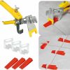 Home Improvement cnaodun | Cnaodun Tile Leveling System 1/8'' Kit With Tile Plier,300 Pcs Tile Spacers Clips And 100 Pcs Reusable Wedges Tile Tools For Professional Ceramic Tile And Stone Installation…