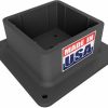 Home Improvement bullke | Usa Made No Rust 4X4 Post Bracket Base Cover Forged Plastic Skirt Flange, Deck Post Anchor, Support For Handrail Strongest And Most Durable (1)