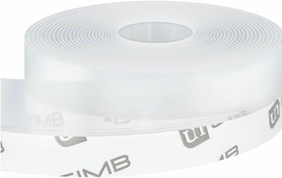 Home Improvement UYCCIMB | 26 Feet Silicone Door Seal,Seal Strip Tape,Door Strip Bottom For Weatherproof Soundproof Adhesive Sealing Strip For Gaps Of Windows And Doors (25Mm, Transparent)