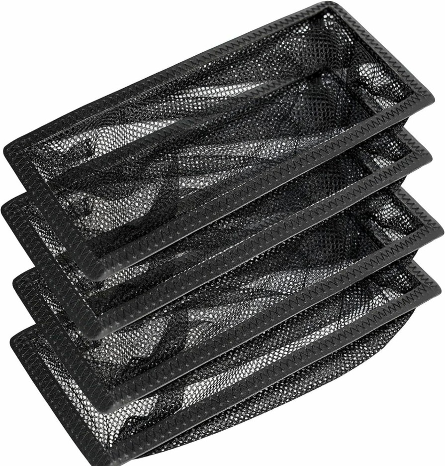 Home Improvement 3 BUZZLETT | Floor Register Trap/Cover - Screen For Home Air Vent Filters 4\"X10\" 4-Pack