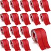 Home Improvement Tigeen | Tigeen 12 Rolls Heavy Duty Zipper For Dust Barriers Zipper Door 7 Feet Long X 3 Inches Wide Self Adhesive Instant Door Zipper, Red