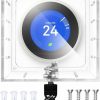 Home Improvement groword | Groword Thermostat Lock Box With Key Thermostat Cover Universal Thermostat Lock Box Clear Small Thermostat Guard For Wall Thermostats For All Type Nest Thermostat 4.72''*4.53''*1.97'' Or Smaller