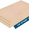 Home Improvement Anderson Plywood | 3Mm 1/8\" X 12\" X 12\" Baltic Birch Plywood B/Bb Grade (6Pk) Perfect For Arts And Crafts, School Projects And Diy Projects, Drawing, Painting, Wood Engraving, Wood Burning And Laser Projects