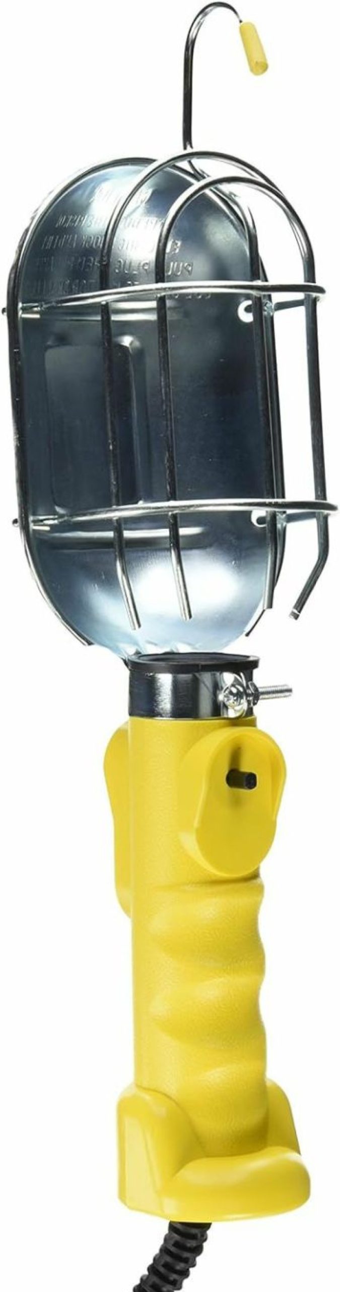 Home Improvement Bayco | Bayco Sl-425A Incandescent Work Light W/Metal Guard & Single Outlet,Yellow