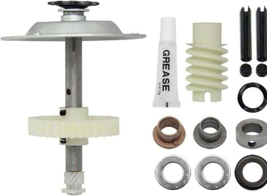 Home Improvement X X-HOUSE | Gear And Sprocket Kit 041C4220A Replacement For Liftmaster Chamberlain Sears Craftsman Garage Opener Parts,Include Helical Gear,Worm Gear,Wear Bushings,Grease Etc Chain Drive Gear Hardware Part