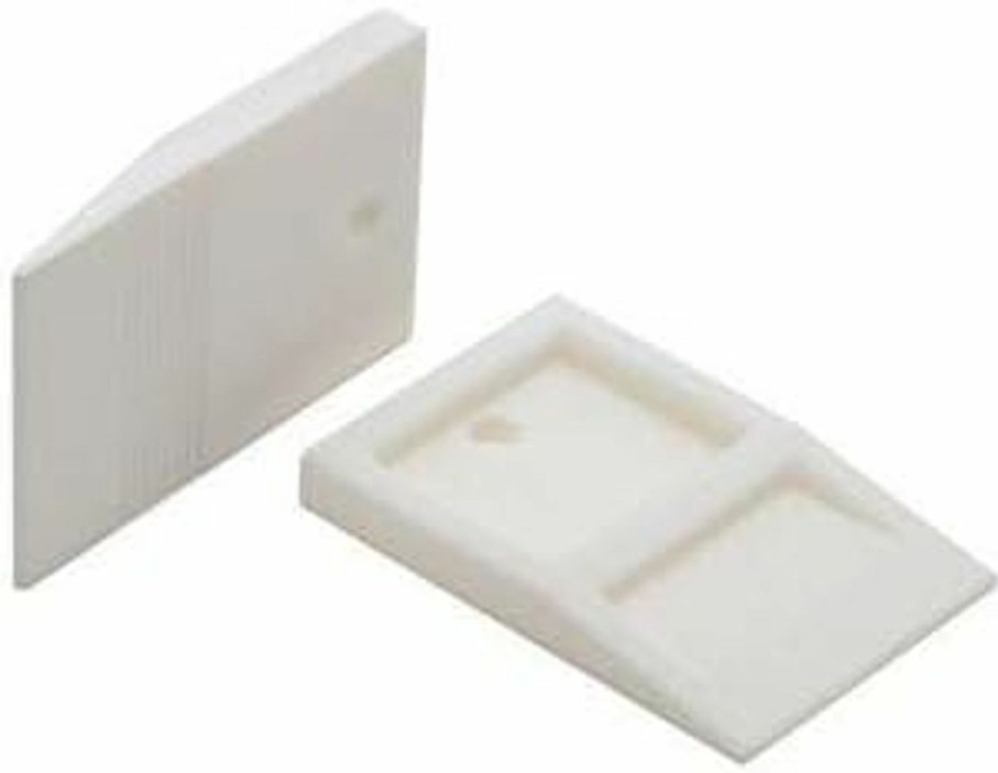 Home Improvement Tavy | Tavy 1/8\" White Wedge Spacers (100/Bag)