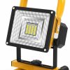 Home Improvement OEUUDD | Work Light, 4000Lm 3 Brightness Modes Led Work Lights, Ipx5 Waterproof Flood Lights, 6000K Daylight Portable Work Lights With Stand Perfect For Workshop, Construction Site, Job Site