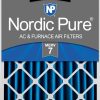 Home Improvement Nordic Pure | Nordic Pure 16X24X4 (15_3/8 X 23_3/8 X 3_5/8) Pleated Merv 12 Air Filters 2 Pack