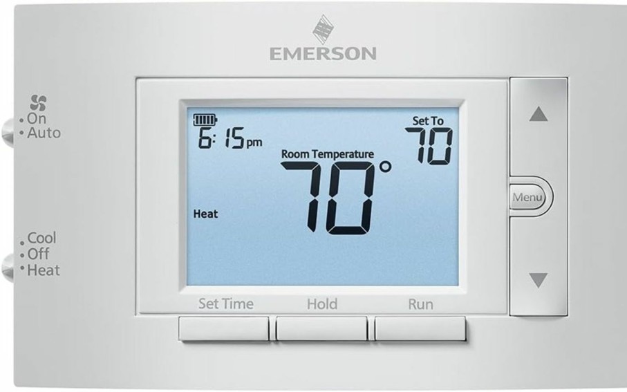 Home Improvement Emerson Thermostats | Emerson 1F83C-11Pr Conventional (1H/1C) Programmable Thermostat