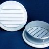 Home Improvement Maurice Franklin Louver | Maurice Franklin Louver-2 Inches Round White Aluminum Louver With Insect Screen (Priced Per Bag Of 6). Rlw-100