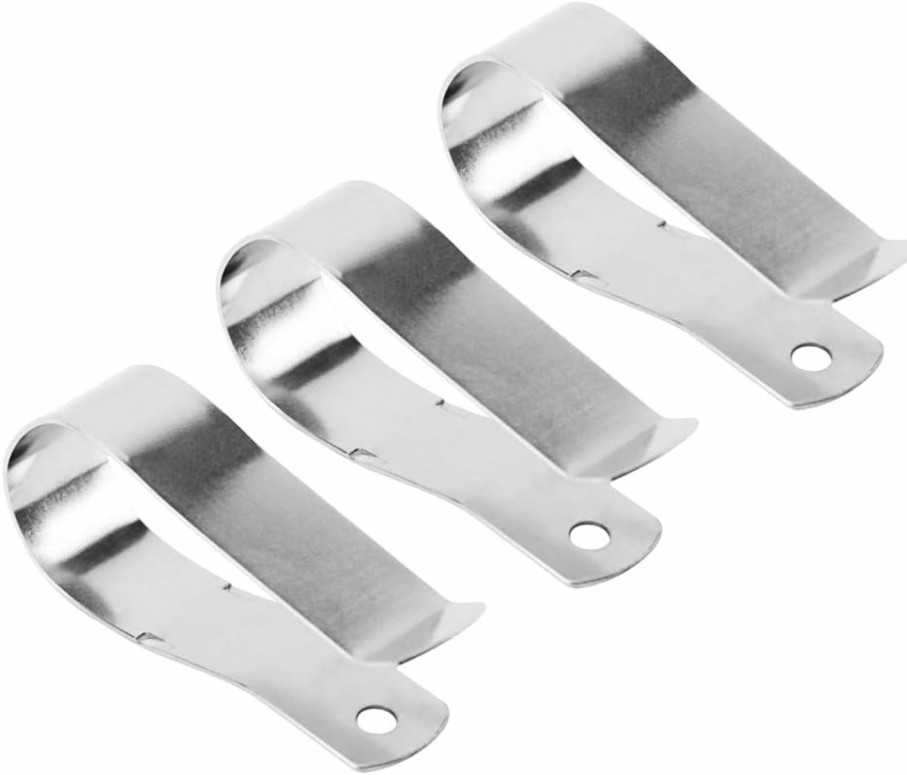 Home Improvement Acvoce | Visor Clip Replacement For Genie Remote Transmitter Visor Clip 37768A, Stainless Steel, 3 Pack