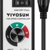 Home Improvement VIVOSUN | Vivosun Variable Fan Speed Controller, Speed Adjuster For Inline Duct Fan In Ventilation System