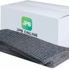 Home Improvement JPB Online | Jpb Non Slip Stair Treads In Grey 30\" L X 8\" W (15 In Pack) - Easy To Install On Wooden Indoor Steps - 4Mm Cleanable Stair Carpet For Secure And Comfortable Grip - Includes Extra Rollers